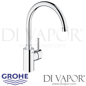 Grohe Concetto Single-Lever Kitchen Sink Mixer - 2012 to 2016 - Spare Parts 32661001 GEN2